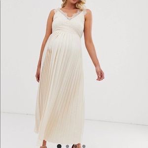 ASOS Maternity Dress - Cream / Off white - Size 8